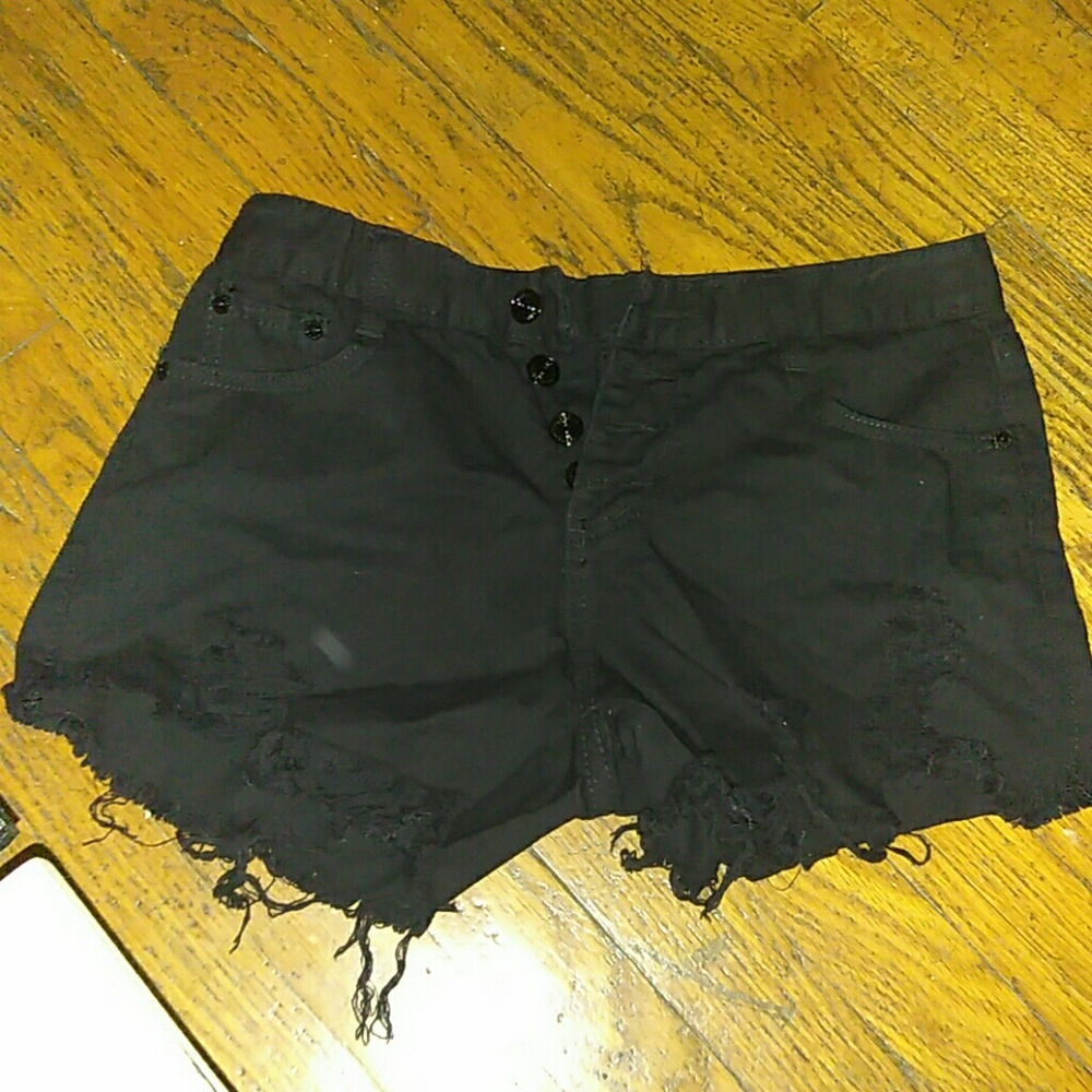 New black shorts